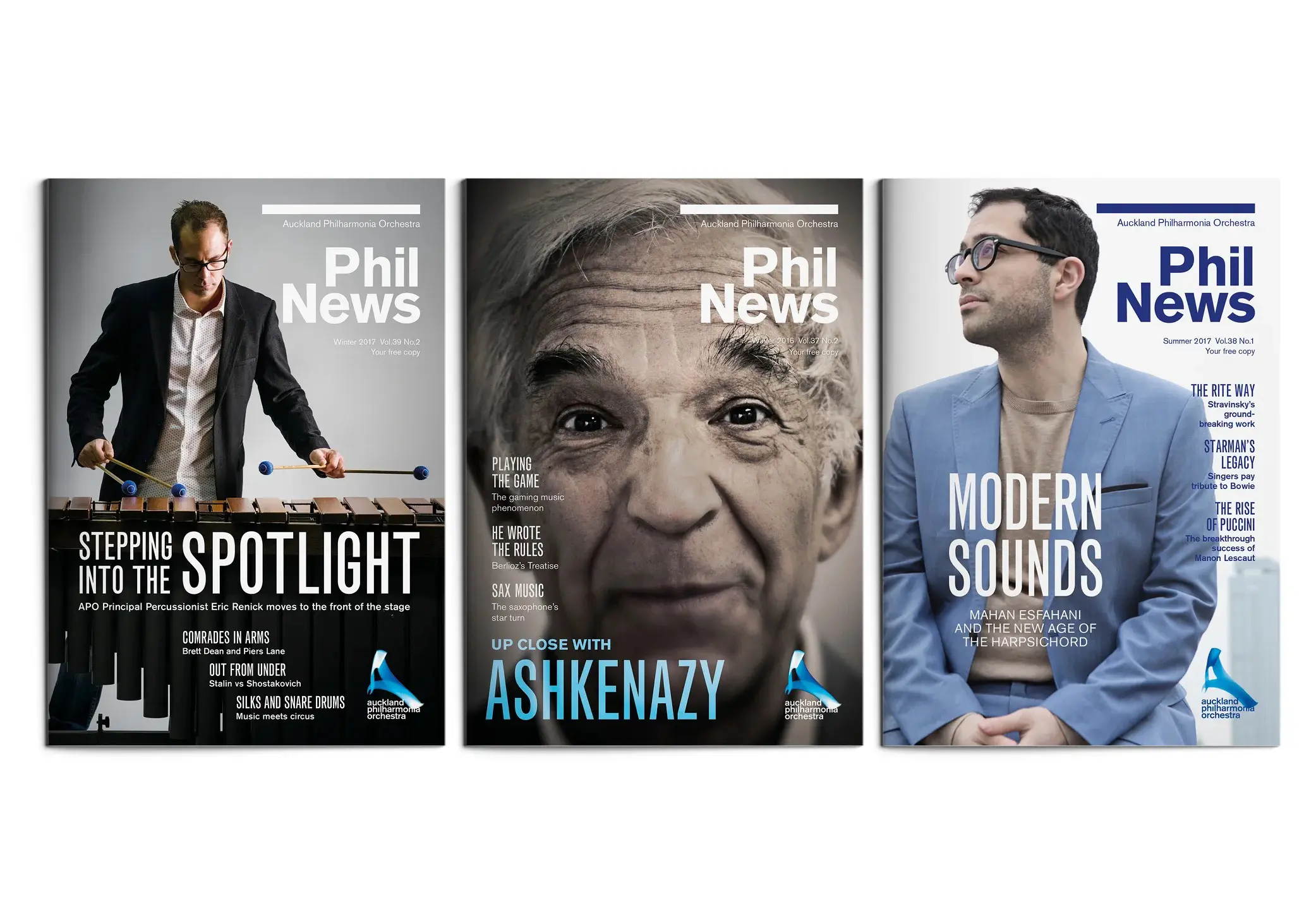 Auckland Philharmonia Orchestra Phil News